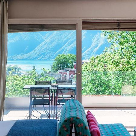 Panoramic Studio By Quokka 360 - Open Space Apartment With Terrace Lugano Exterior photo